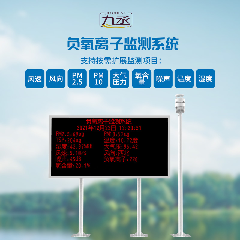 空氣負氧離子監(jiān)測站